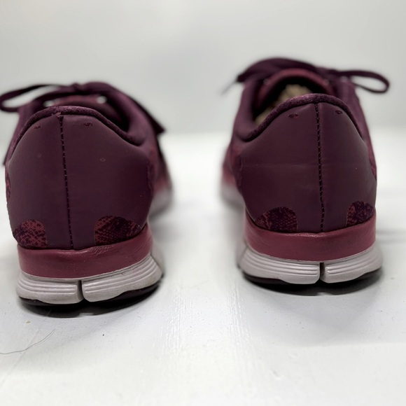 NIke Free 5.0 V4 Mulberry Snakeprint Women's Size 7 Running Shoes - Picture 8 of 9